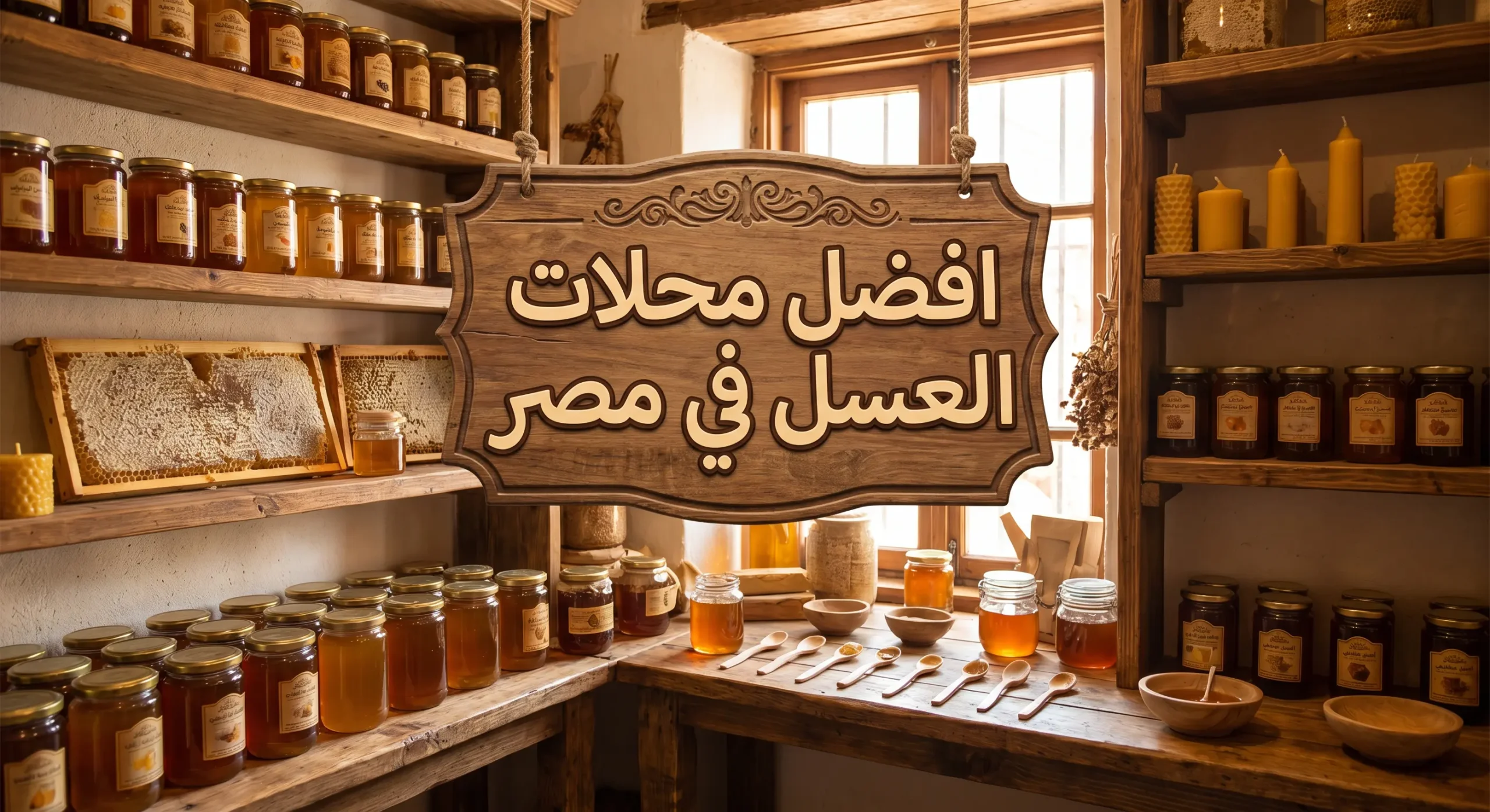 محلات عسل النحل في مصر