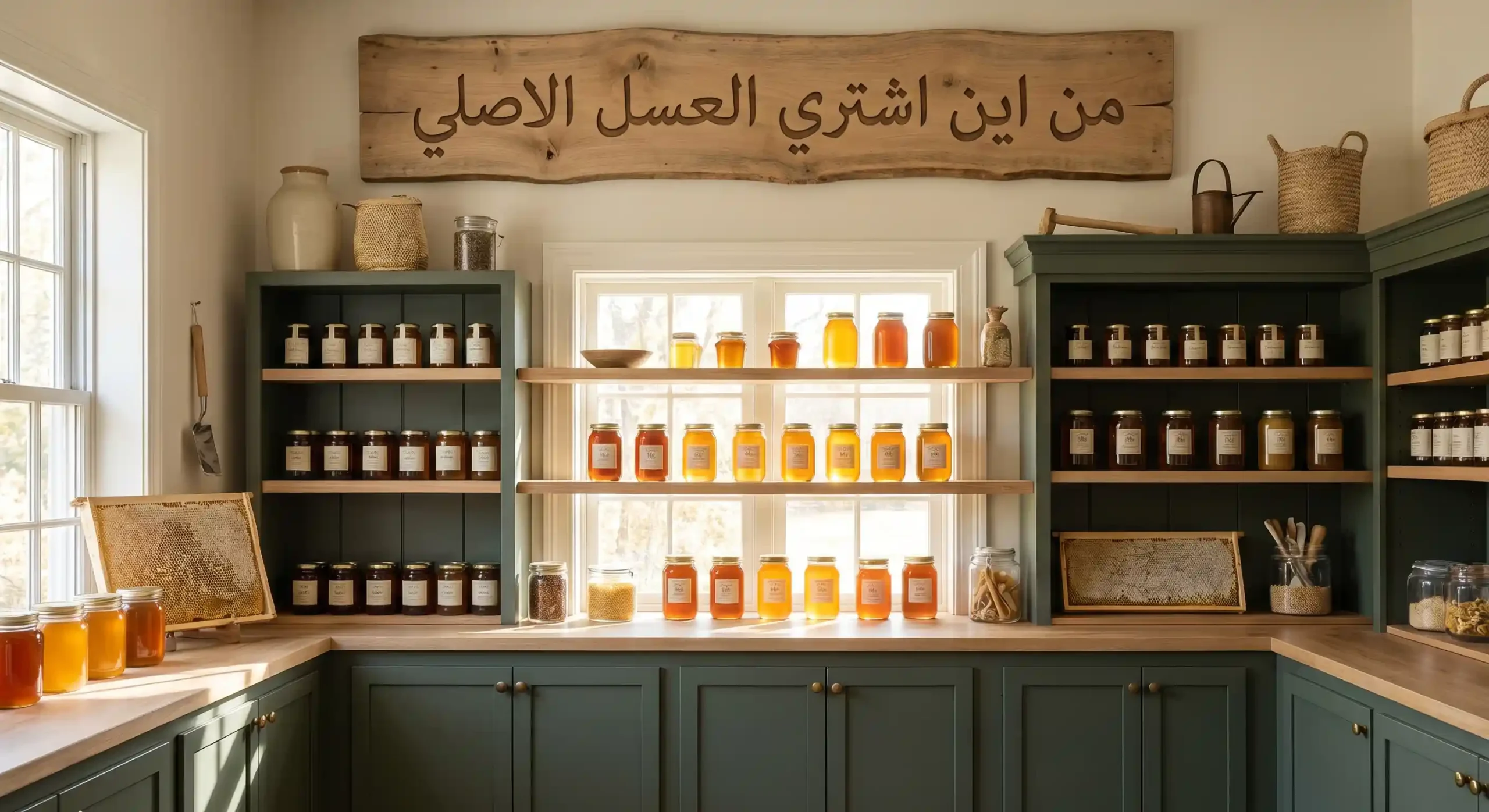 من اين اشتري العسل الاصلي